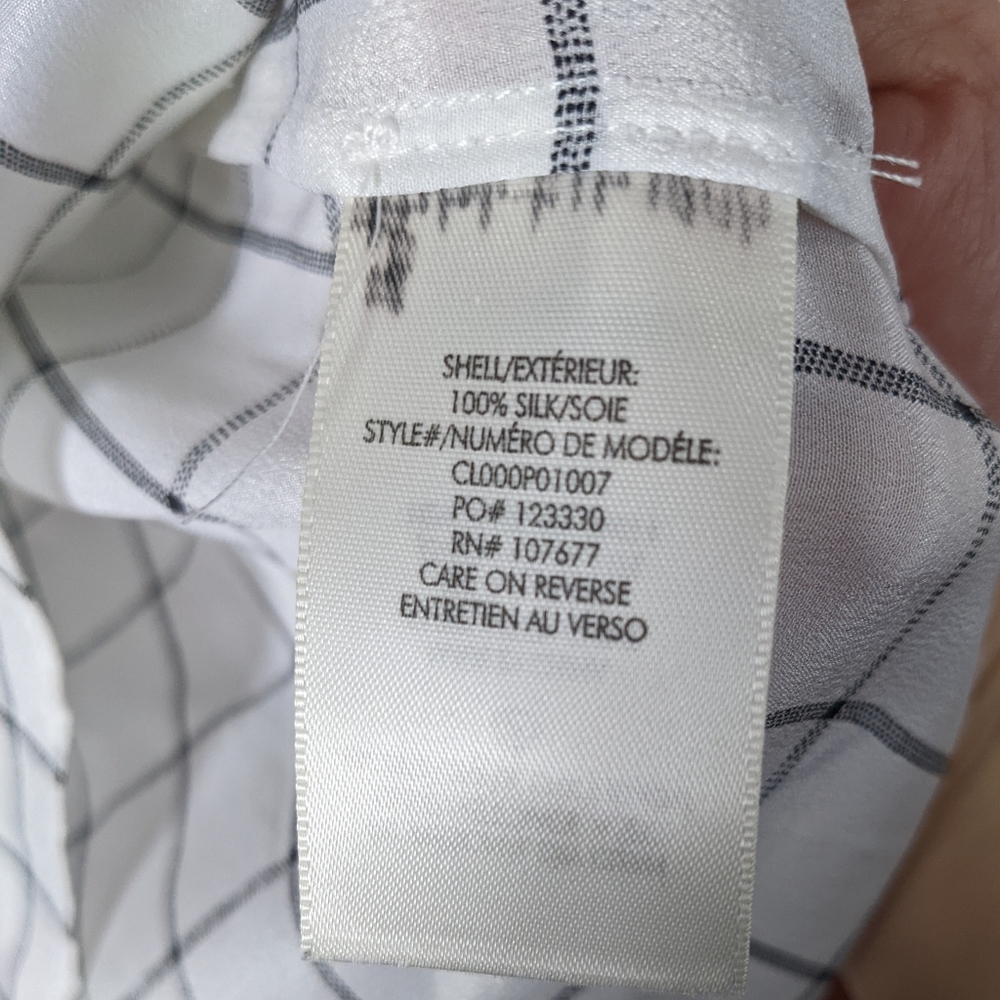 BNWT ALICE + OLIVIA  Mallie Tie Neck Blouse - Picture 10 of 15
